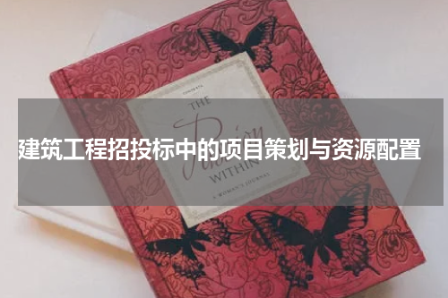  建筑工程招投标中的项目策划与资源配置