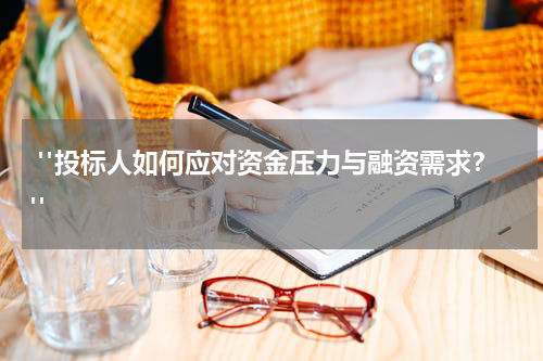 "投标人如何应对资金压力与融资需求?"