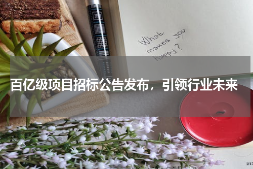 百亿级项目招标公告发布，引领行业未来