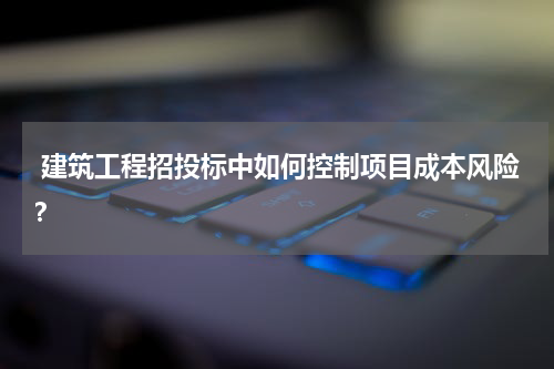  建筑工程招投标中如何控制项目成本风险？
