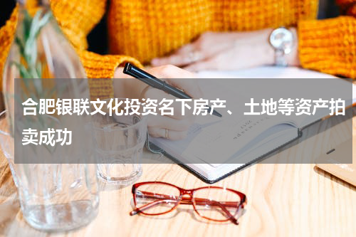 合肥银联文化投资名下房产、土地等资产拍卖成功