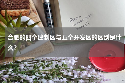 合肥的四个建制区与五个开发区的区别是什么？