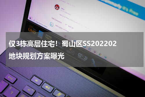 仅3栋高层住宅！蜀山区SS202202地块规划方案曝光