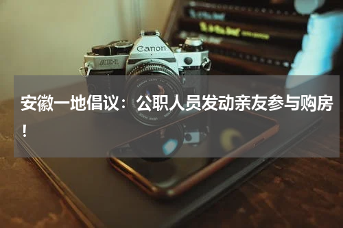 安徽一地倡议：公职人员发动亲友参与购房！