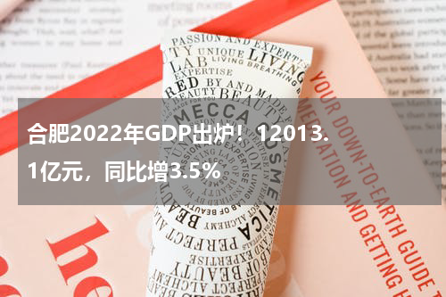 合肥2022年GDP出炉!12013.1亿元,同比增3.5%