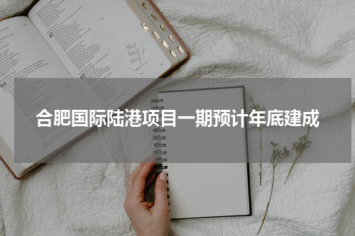 合肥国际陆港项目一期预计年底建成