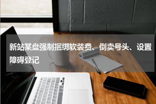新站某盘强制捆绑软装费、倒卖号头、设置障碍登记
