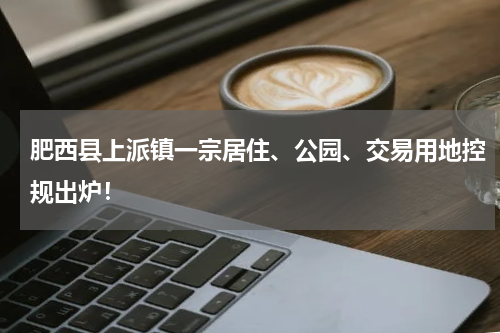 肥西县上派镇一宗居住、公园、交易用地控规出炉！