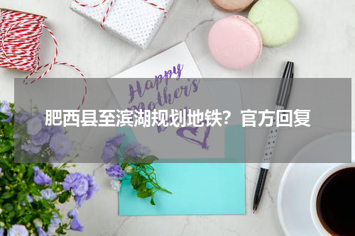 肥西县至滨湖规划地铁？官方回复