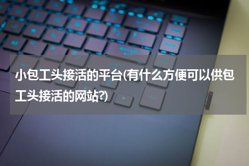 小包工头接活的平台(有什么方便可以供包工头接活的网站?)